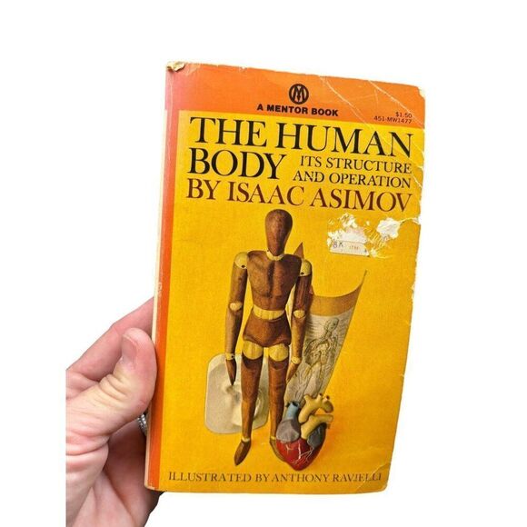 The Human Body: Its Structure And Operation By Isaac Asimov Illustrated By Antho - Picture 1 of 7